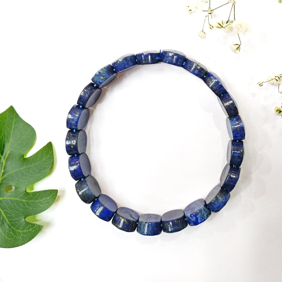 Lapis Oval Faceted Bracelet