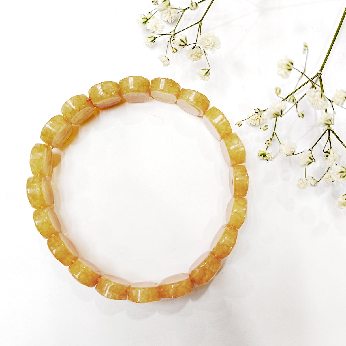 Citrine Oval Faceted Bracelet