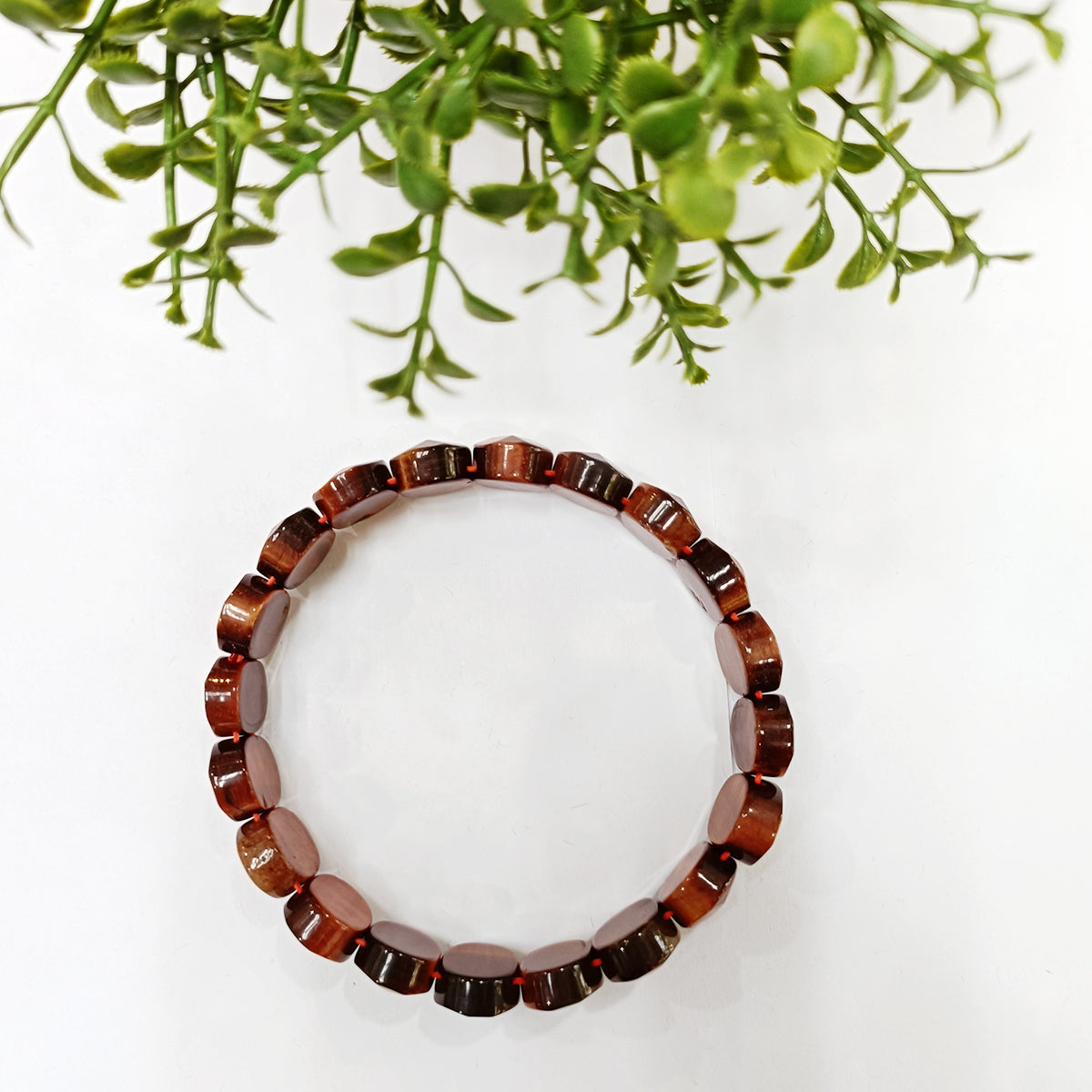 Multi Tiger Eye Oval Faceted Bracelet