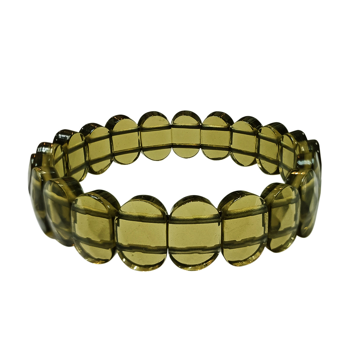 Peridot Oval Faceted Bracelet