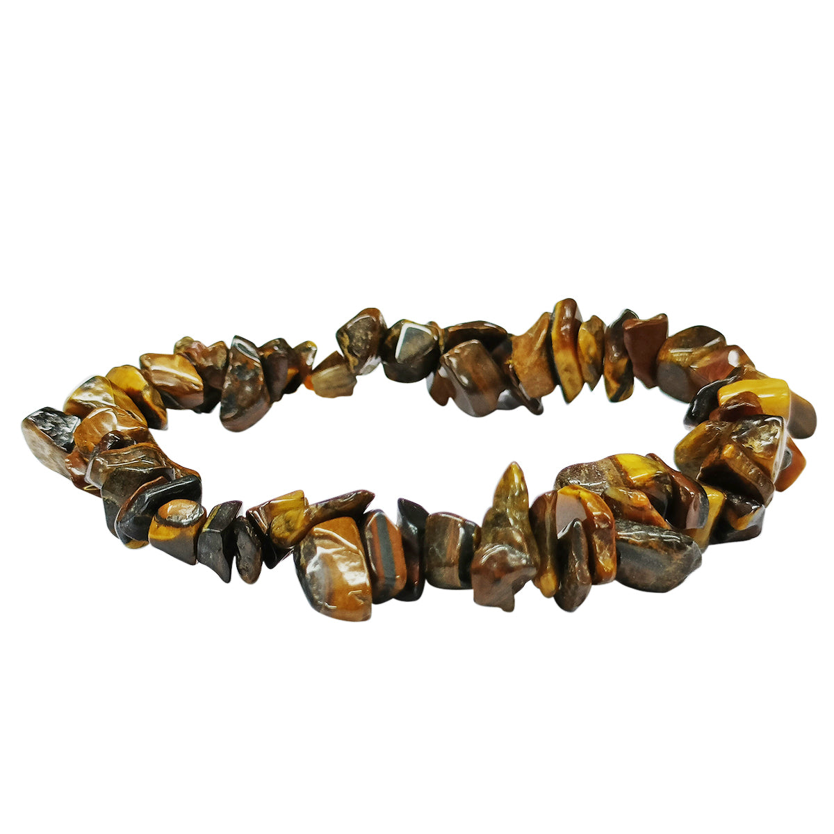 Tiger Eye Chips Bracelet