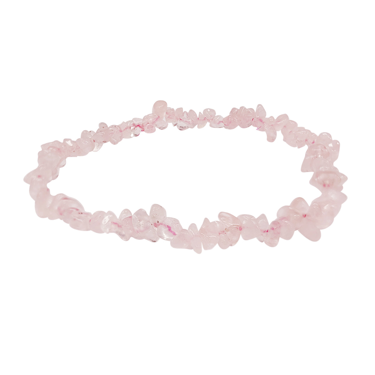 Rose Quartz Chips Bracelet