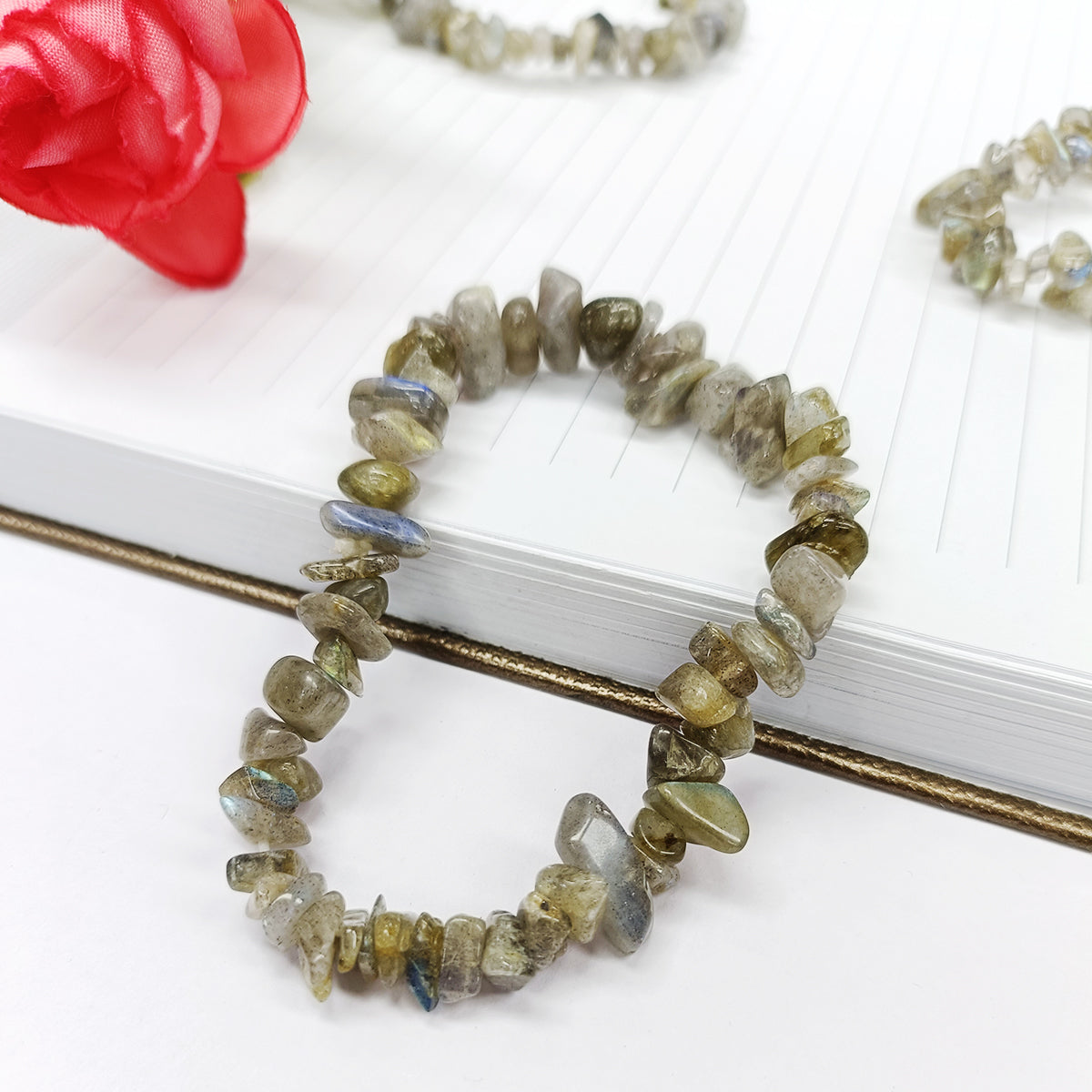 Labradorite Chips Bracelet