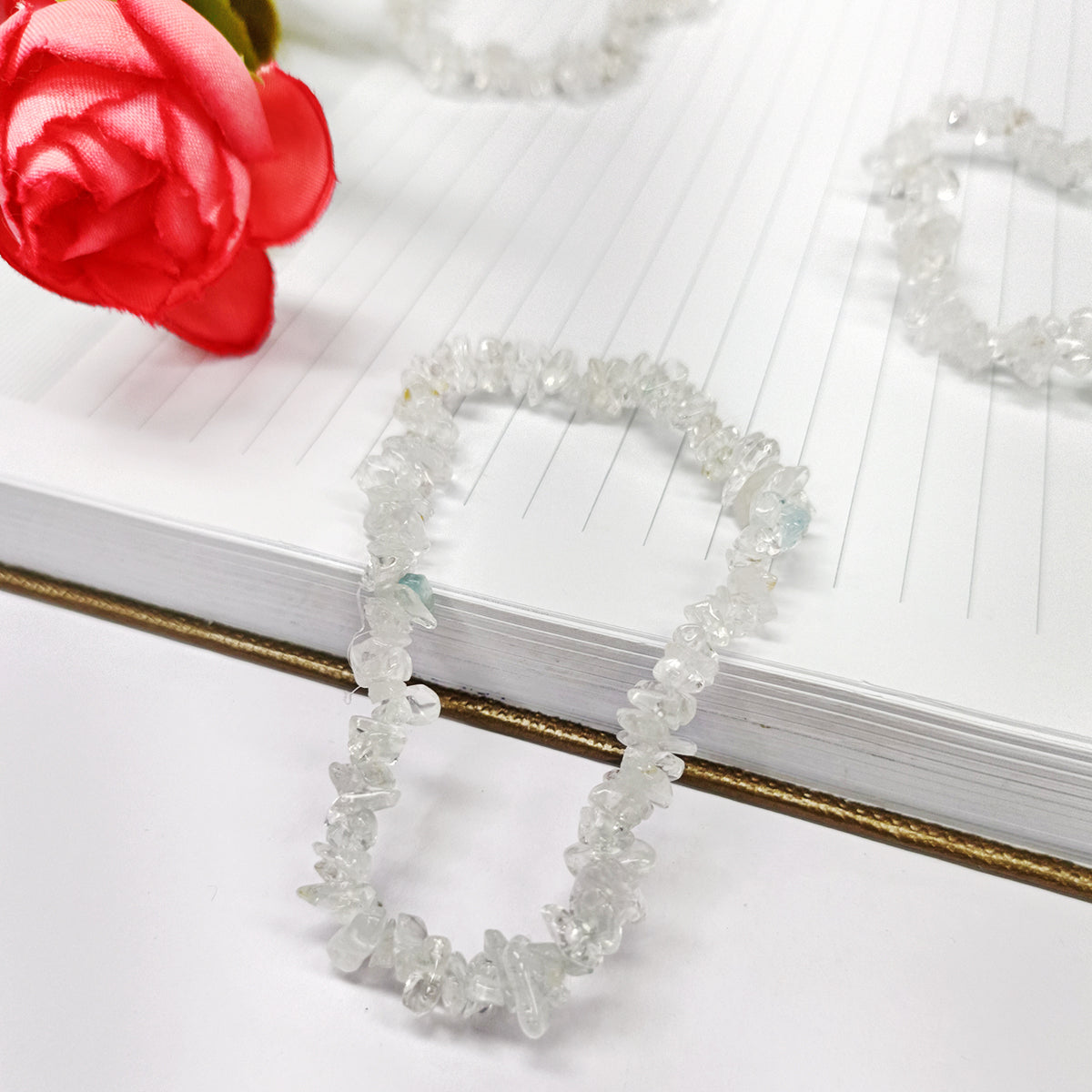 Clear Quartz Chips Bracelet