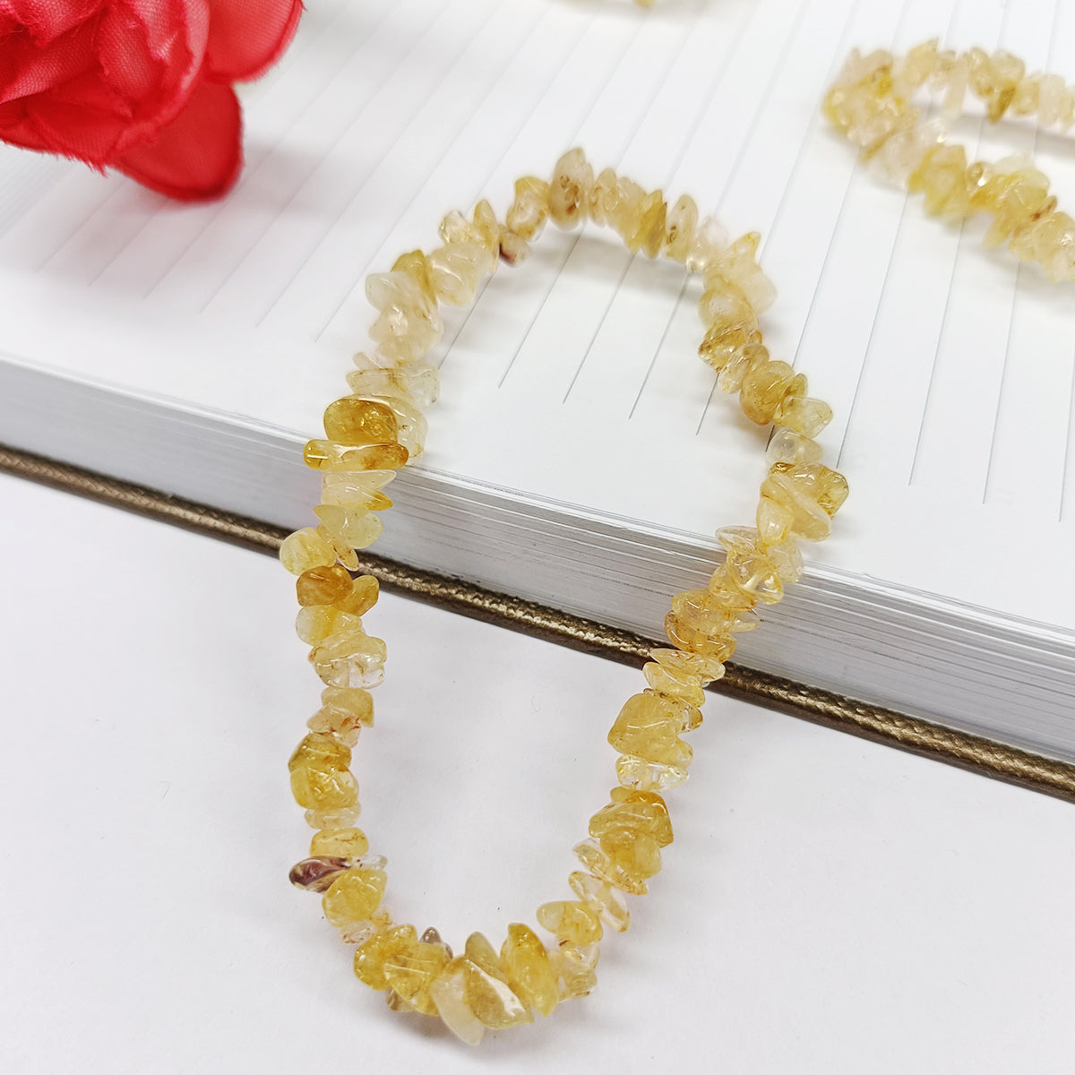 Citrine Chips Bracelet