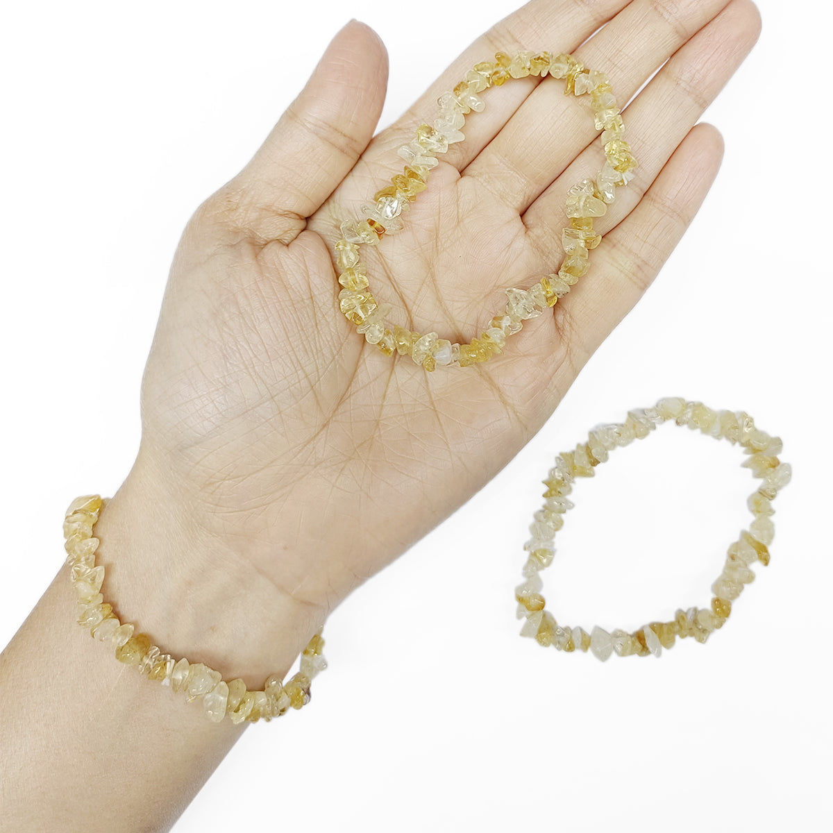 Citrine Chips Bracelet