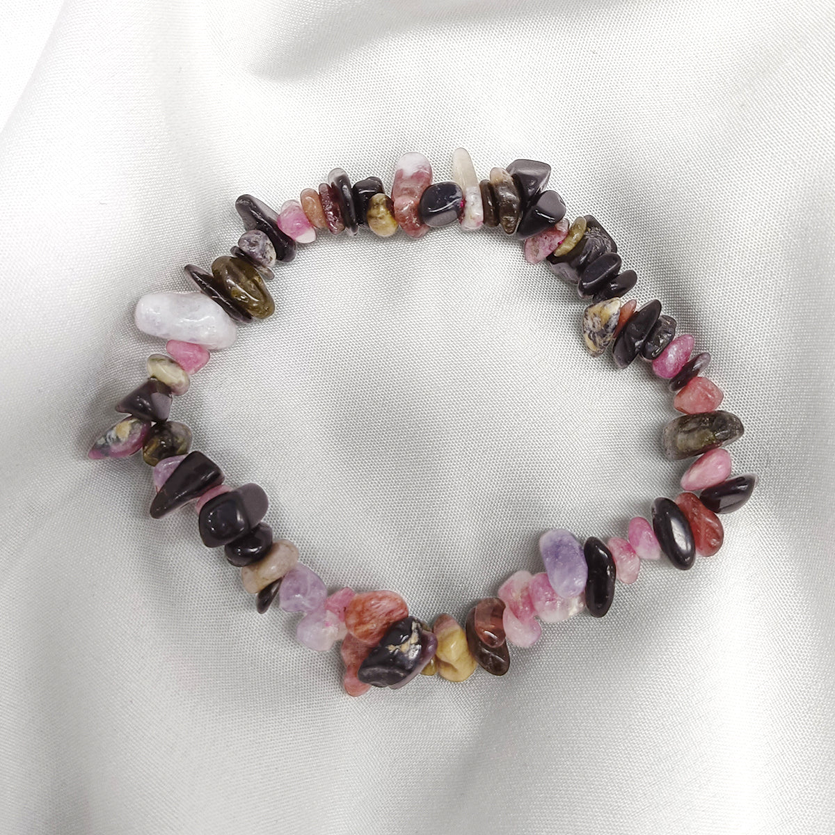 Rhodonite Chips Bracelet