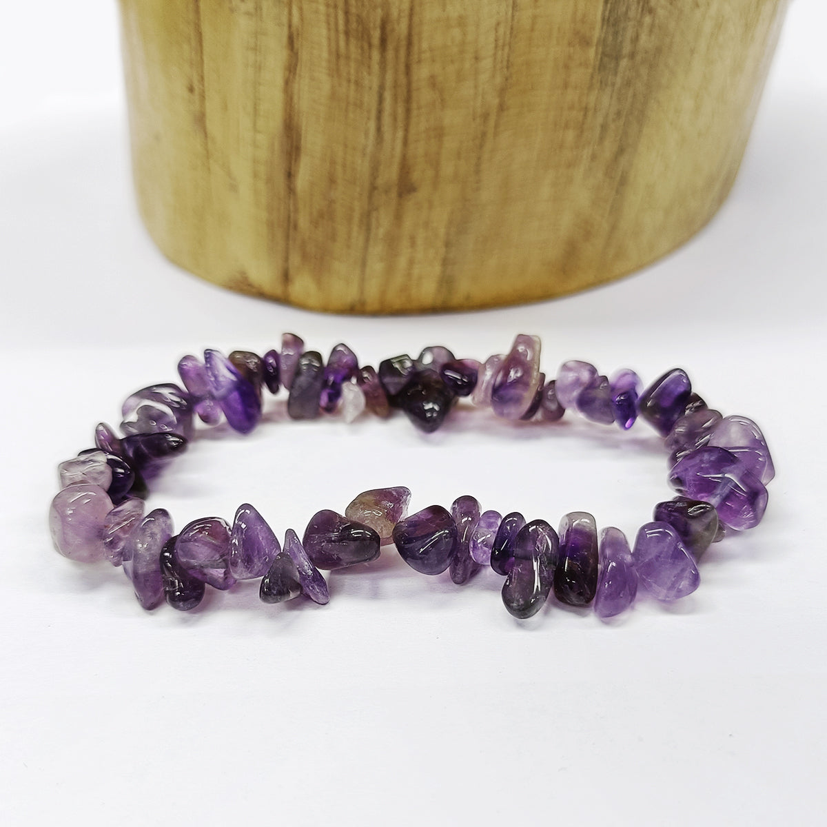 Amethyts Chips Bracelet