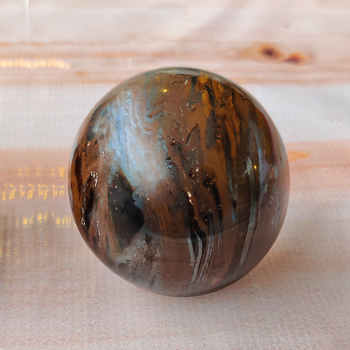 Tiger Eye Sphere Ball