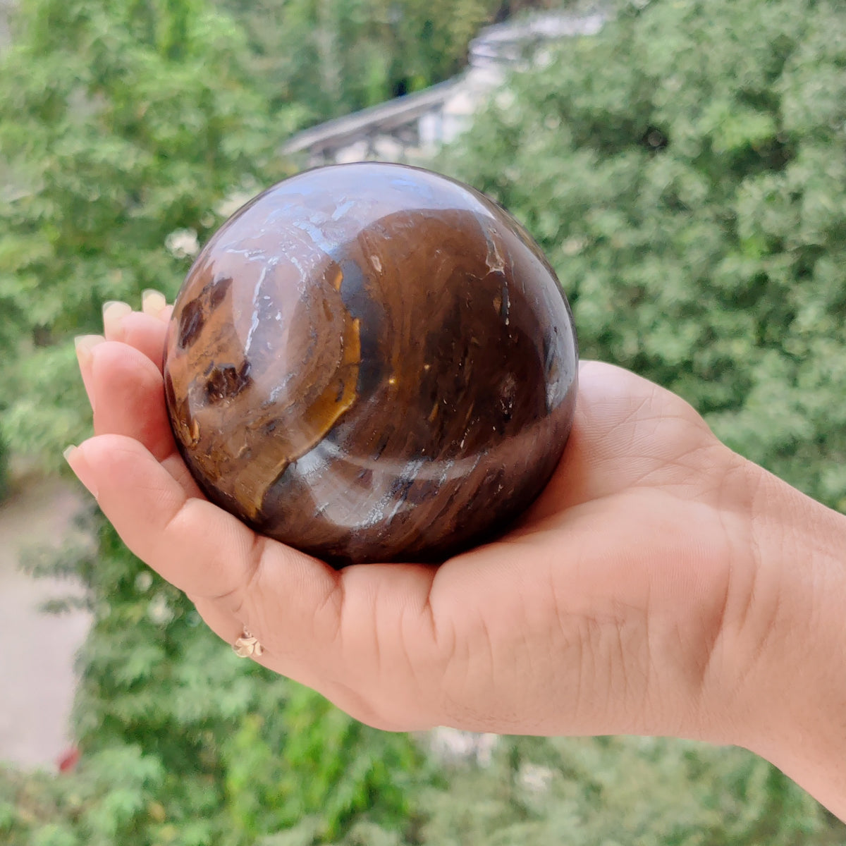 Tiger Eye Sphere Ball