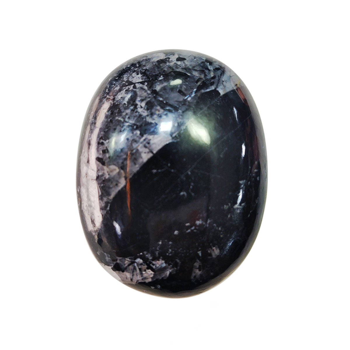 Black Tourmaline Palm Stone