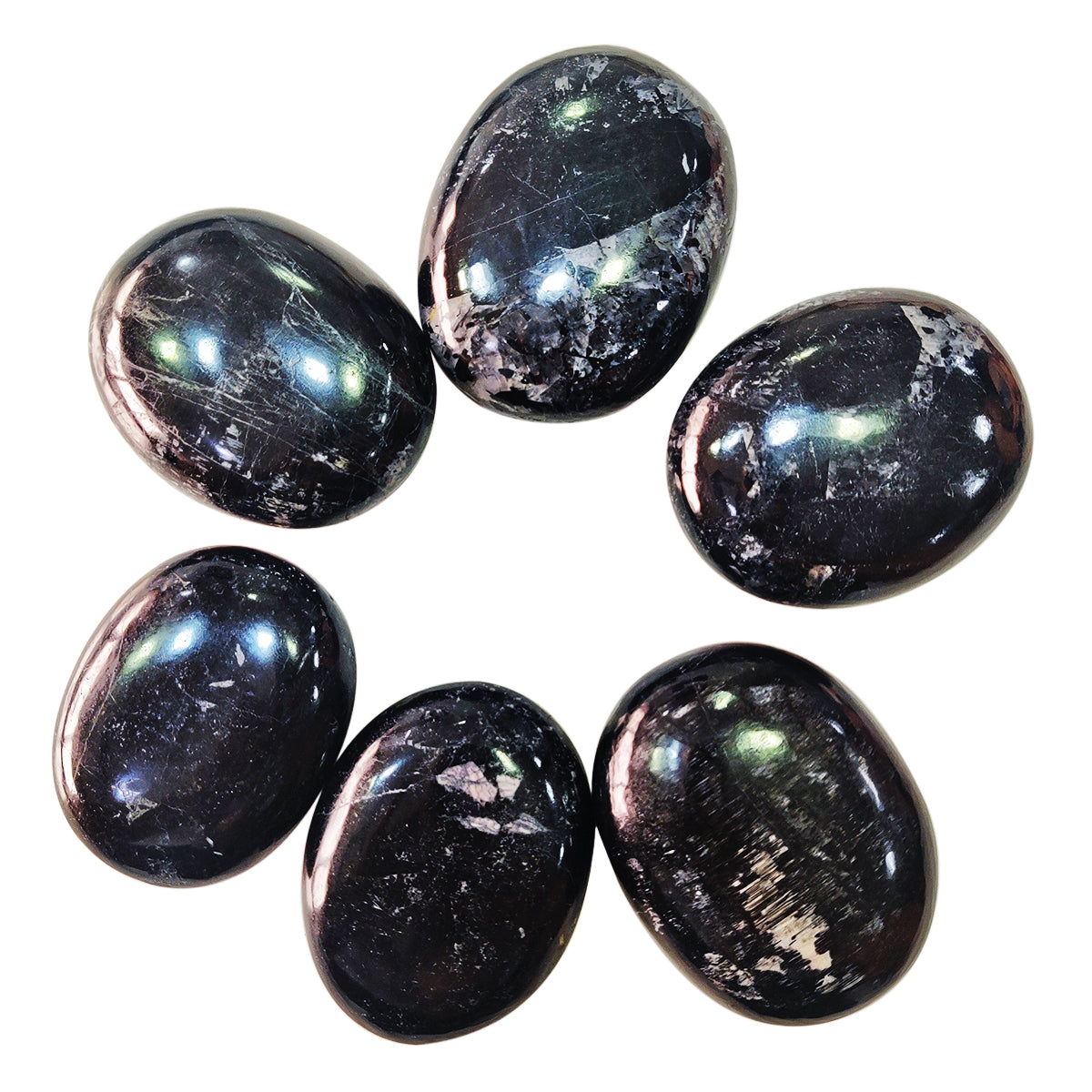 Black Tourmaline Palm Stone