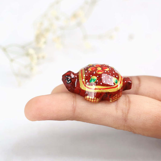 Red Jasper Mini Tortoise (Painted)