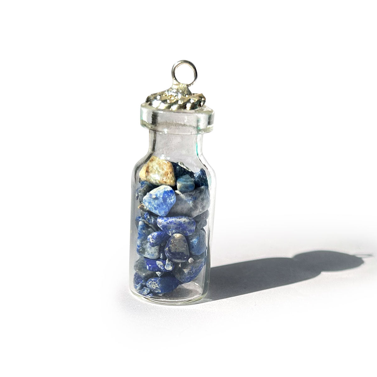 Sodalite Chips Bottle Pendant