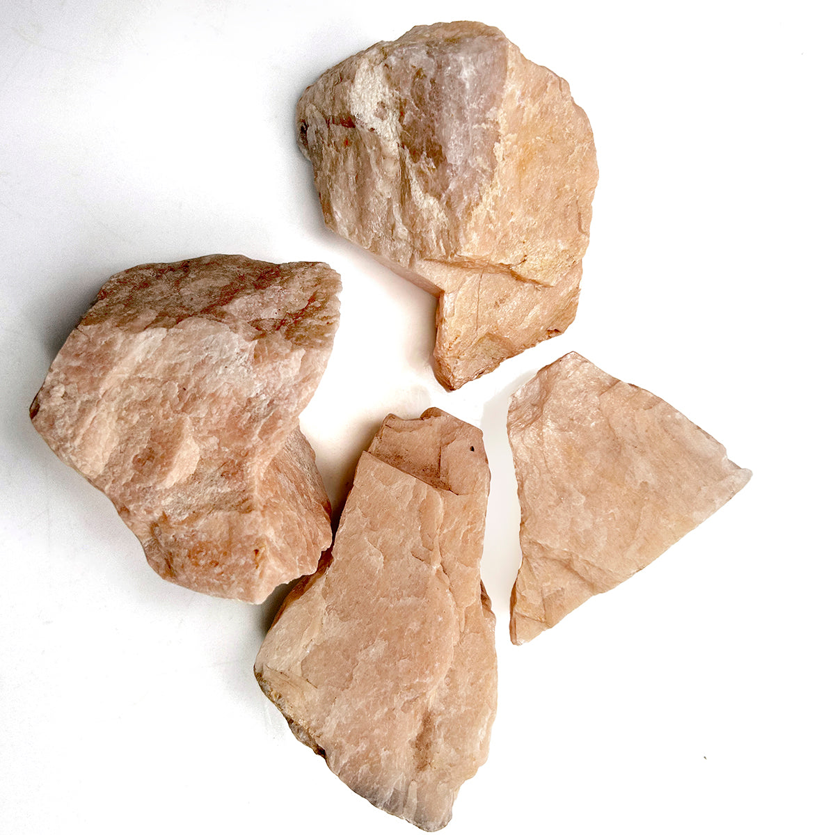 Peach Moonstone Rough  Raw Stone