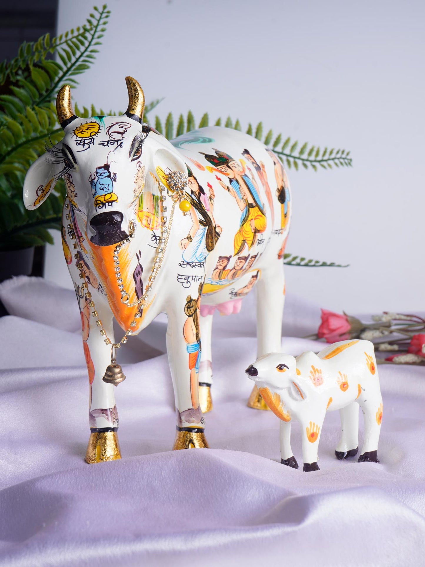 Kamdhenu Idol God Cow With Calf