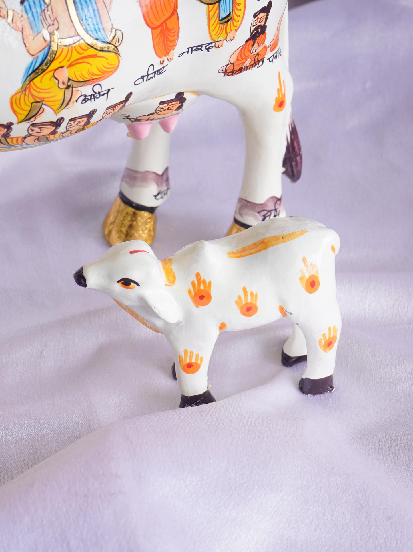 Kamdhenu Idol God Cow With Calf