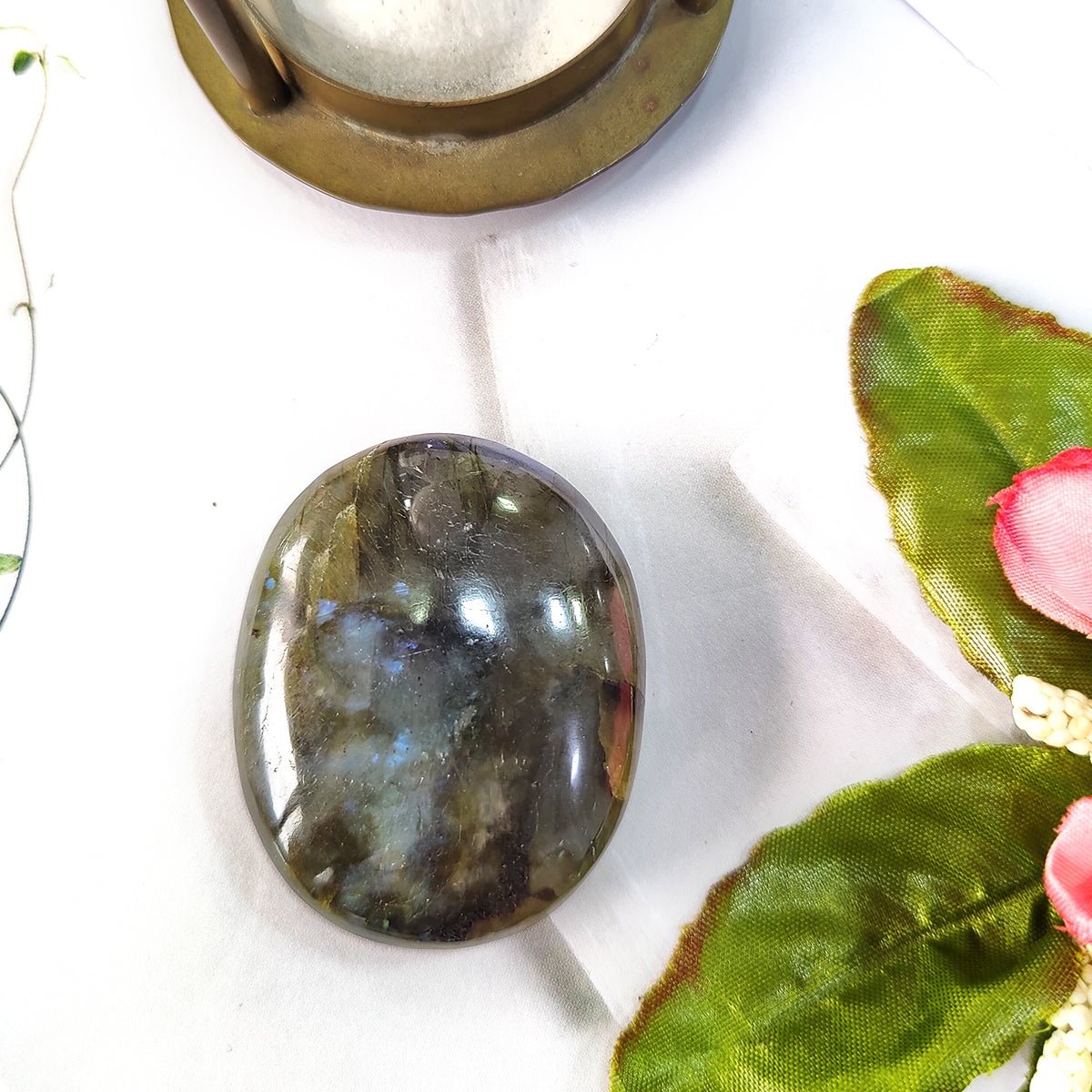 Labradorite Plam Stone