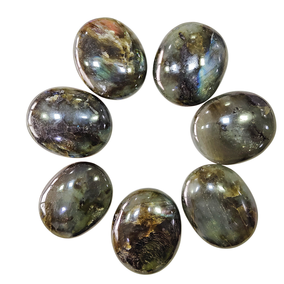 Labradorite Plam Stone