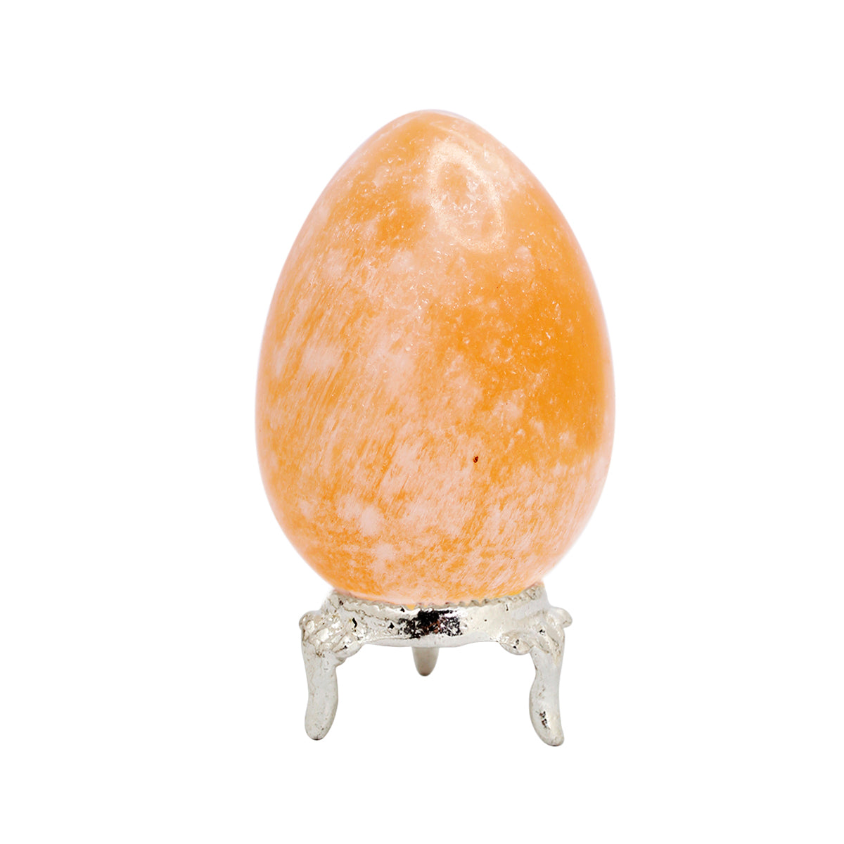 Orange Selenite Egg