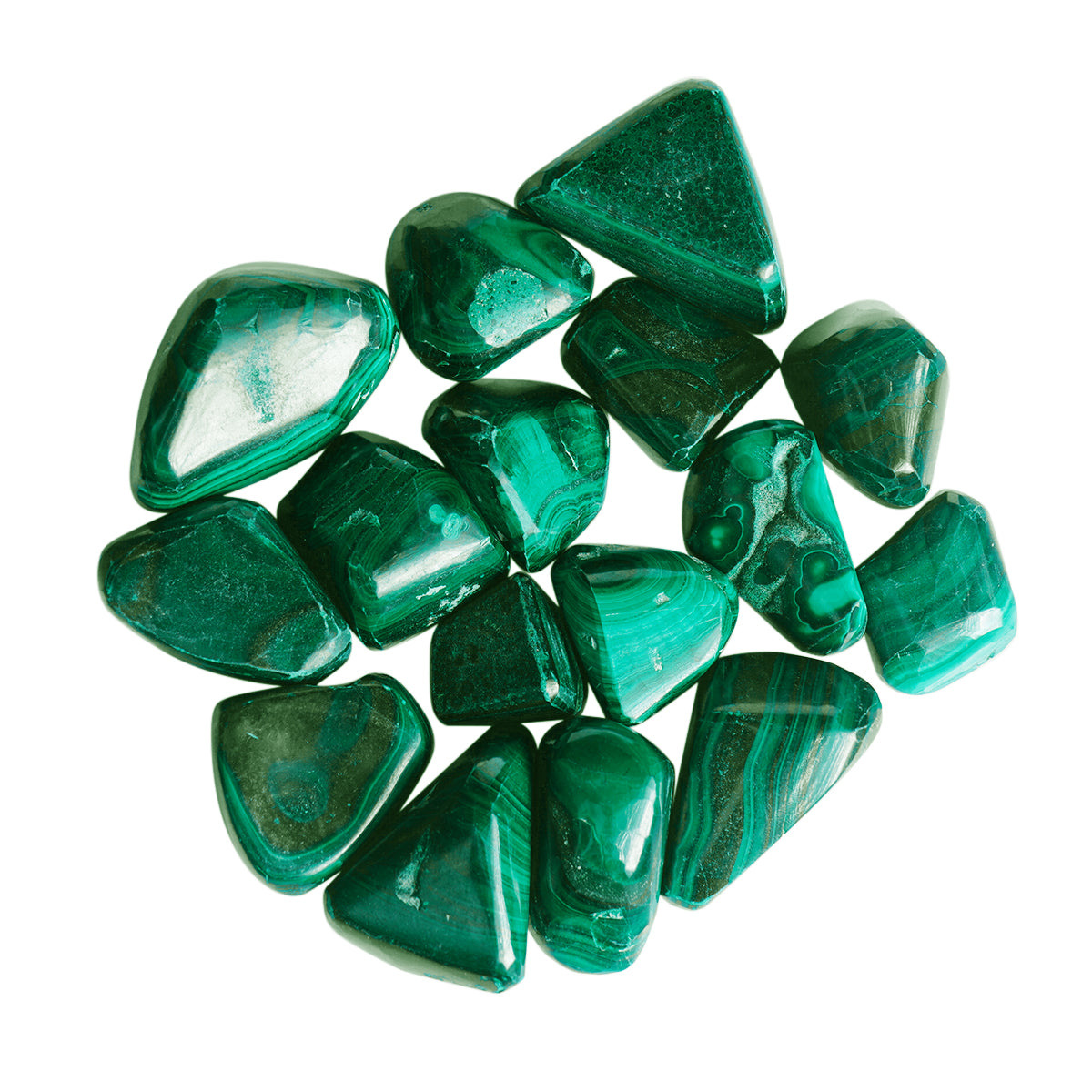 Natural Malachite Tumble