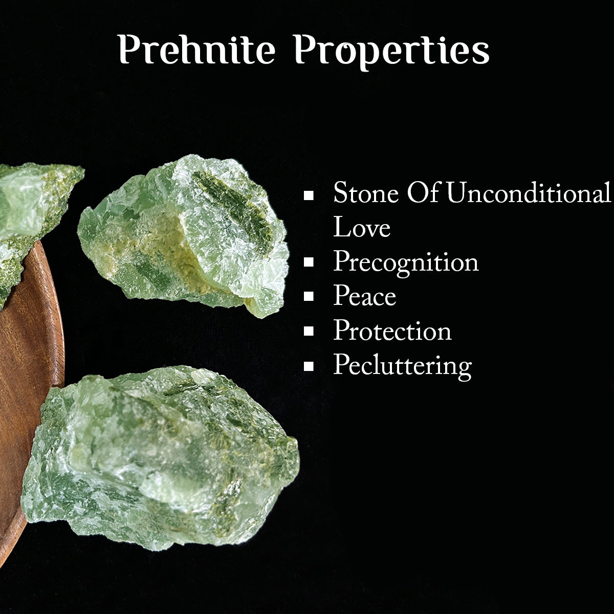 Prehnite Rough Raw Stone