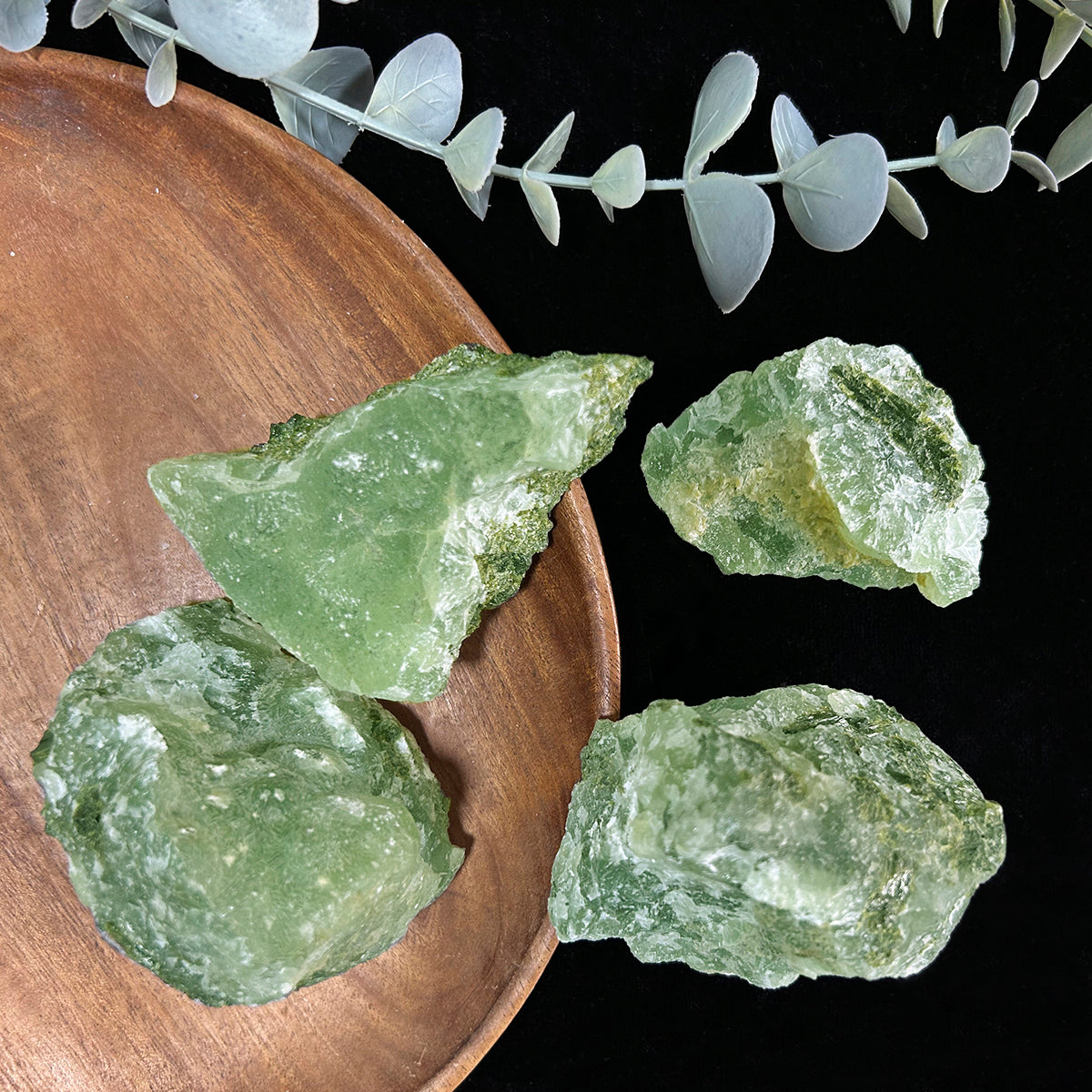 Prehnite Rough Raw Stone