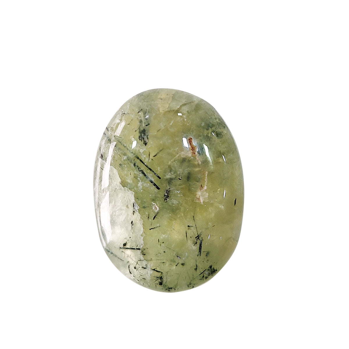 Prehnite Palm Stone