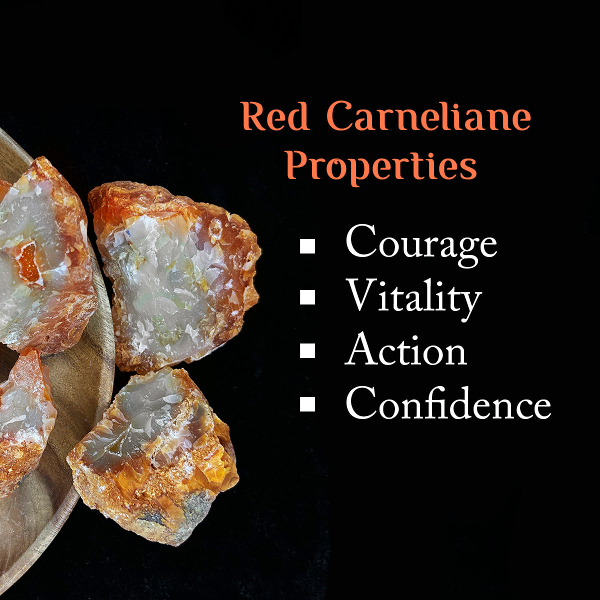 Red Carnelian Raw Rough Stone