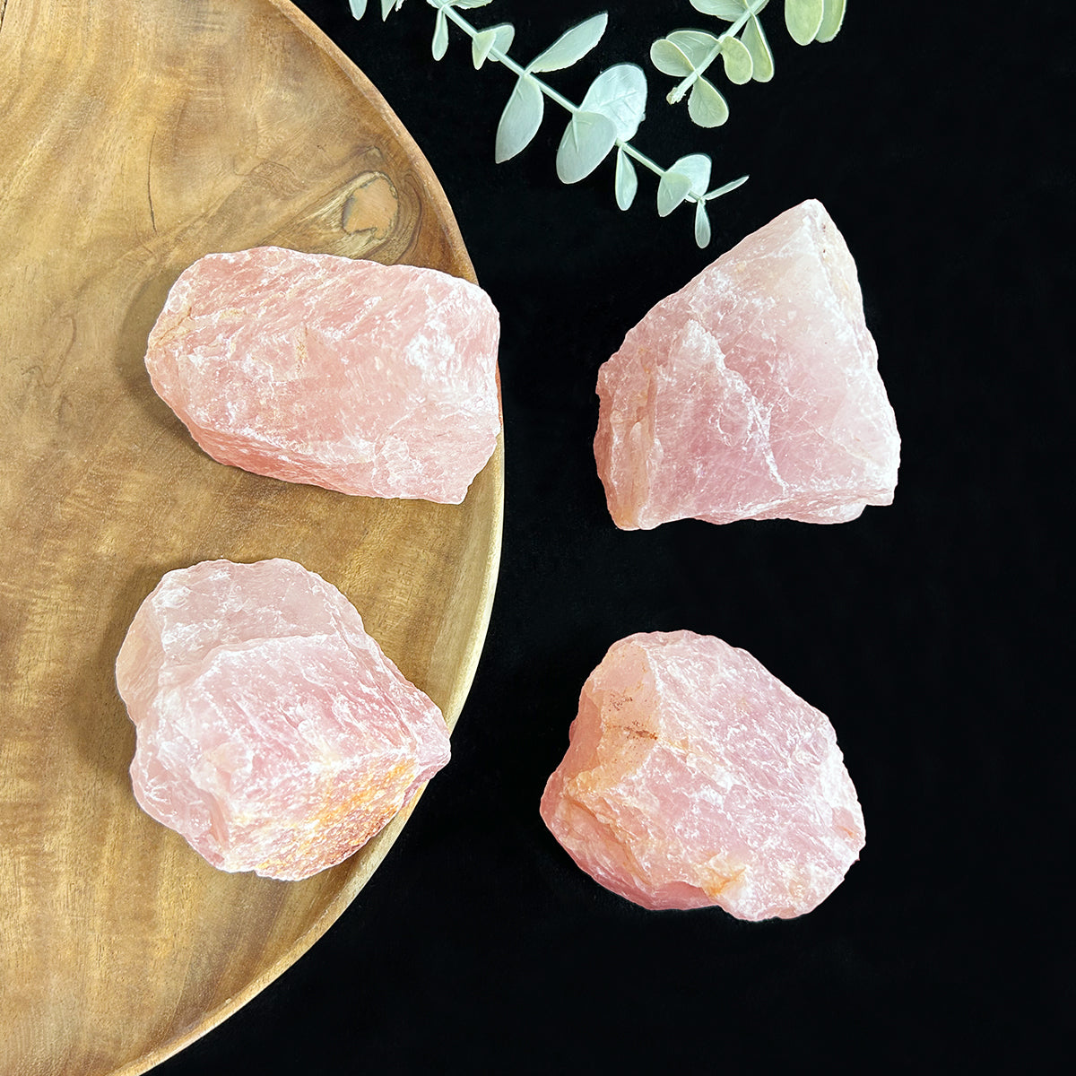 Rose Quartz Raw Rough Stone