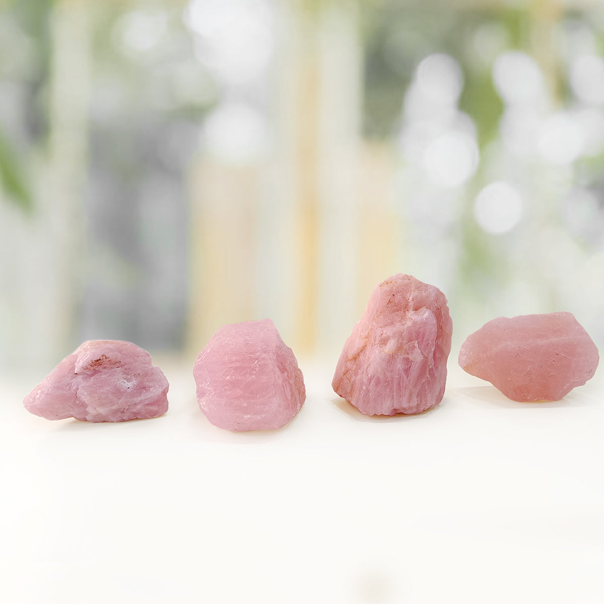 Rose Quartz Raw Rough Stone