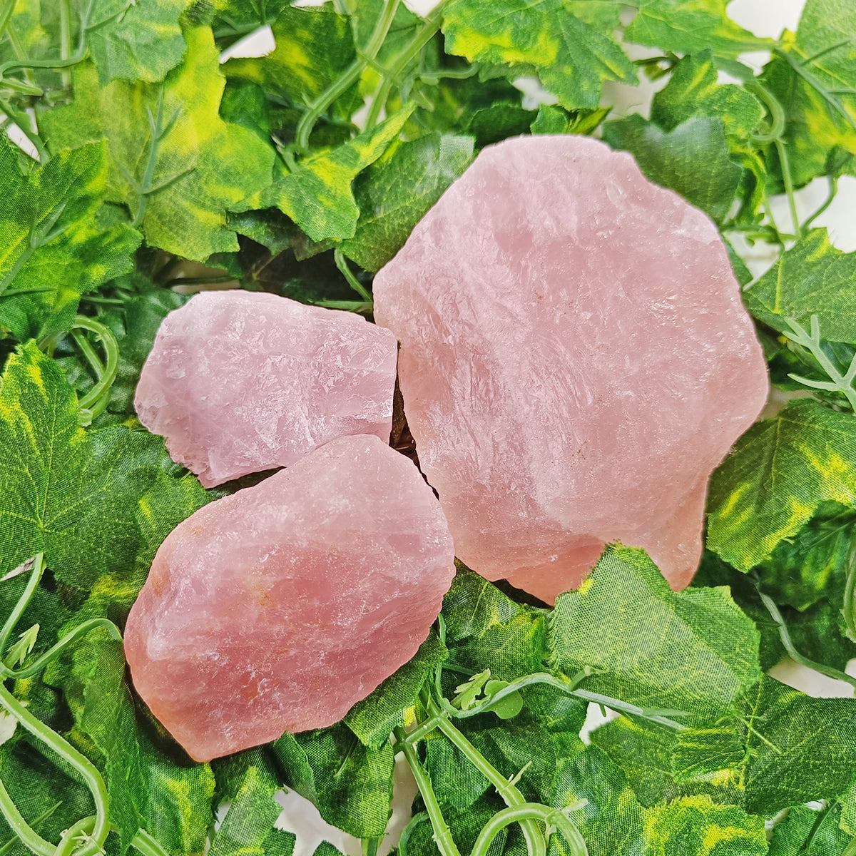 Rose Quartz Raw Rough Stone