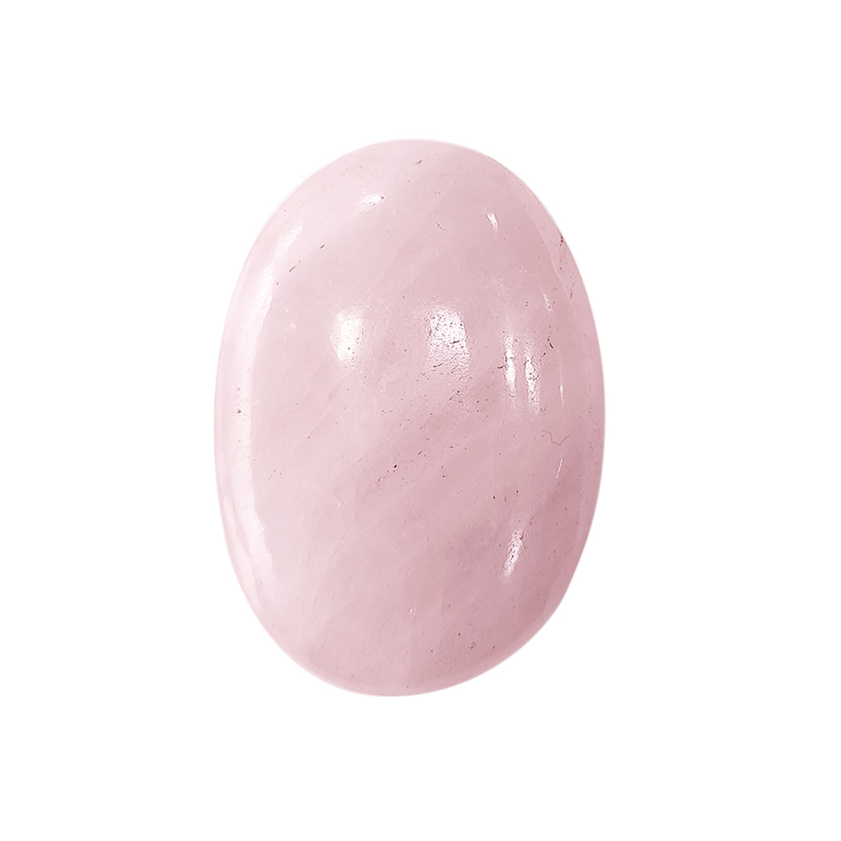 Rose Quartz Palm Stone