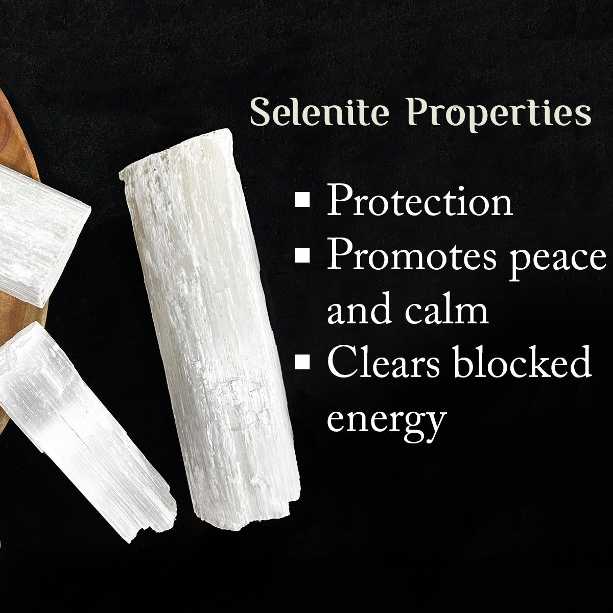 Selenite Raw Rough Stone