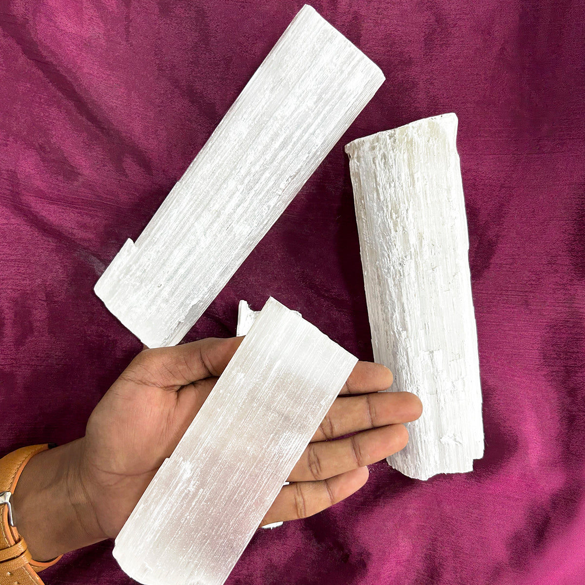 Selenite Raw Rough Stone