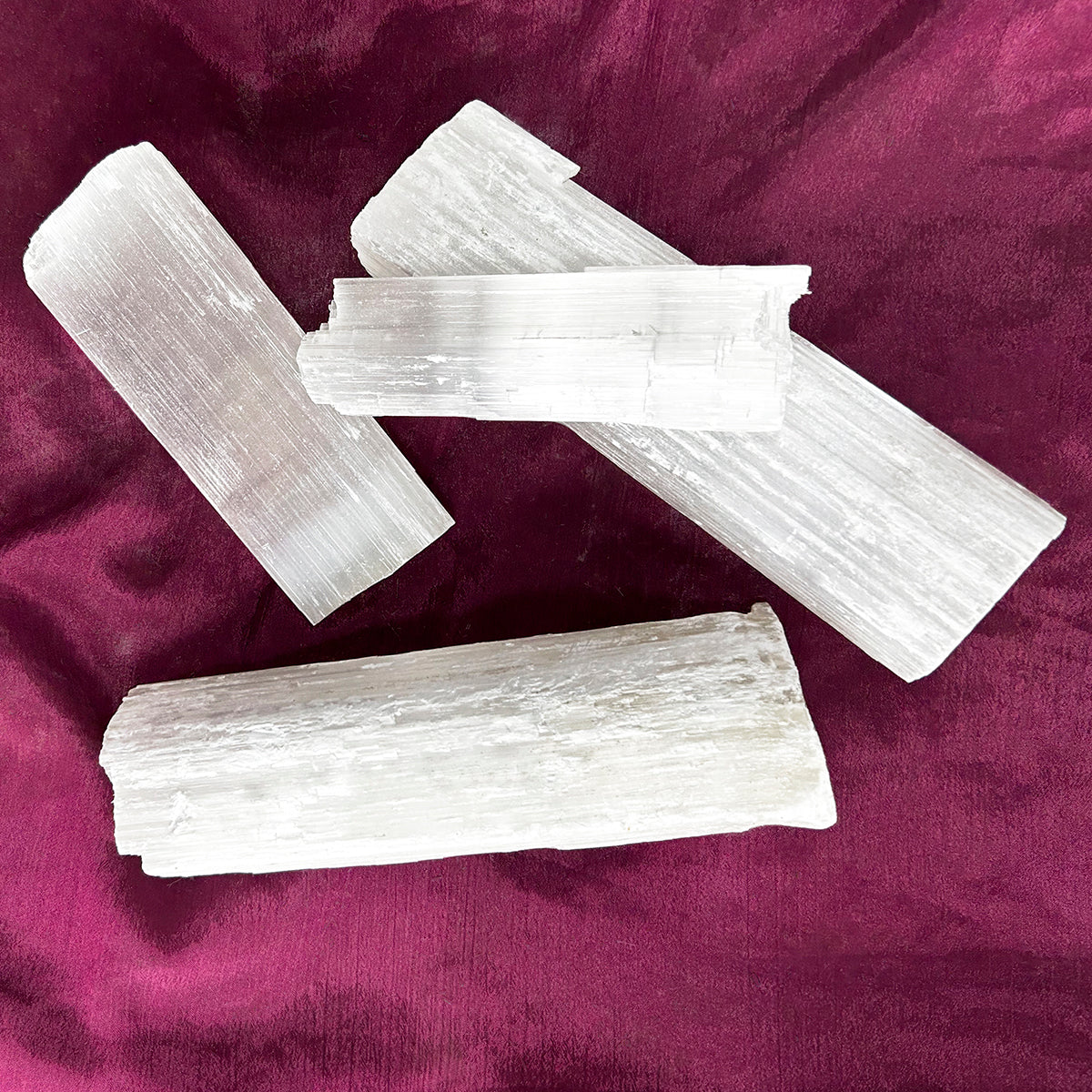 Selenite Raw Rough Stone