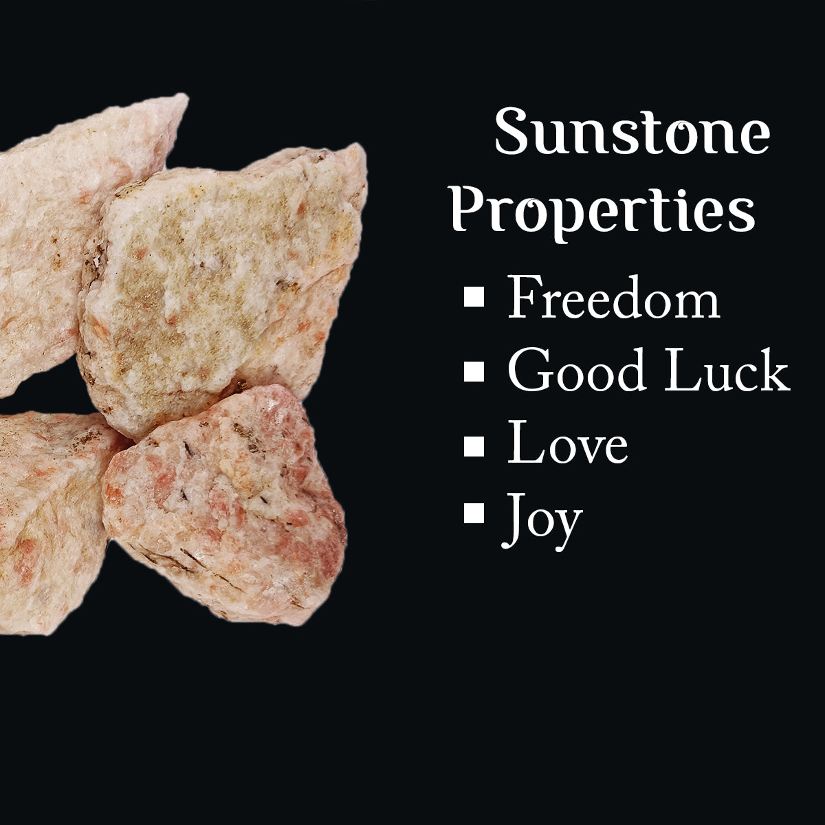 Sunstone Raw Rough Stone