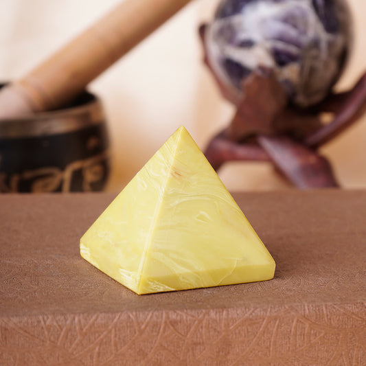 Serpentine Stone Pyramid