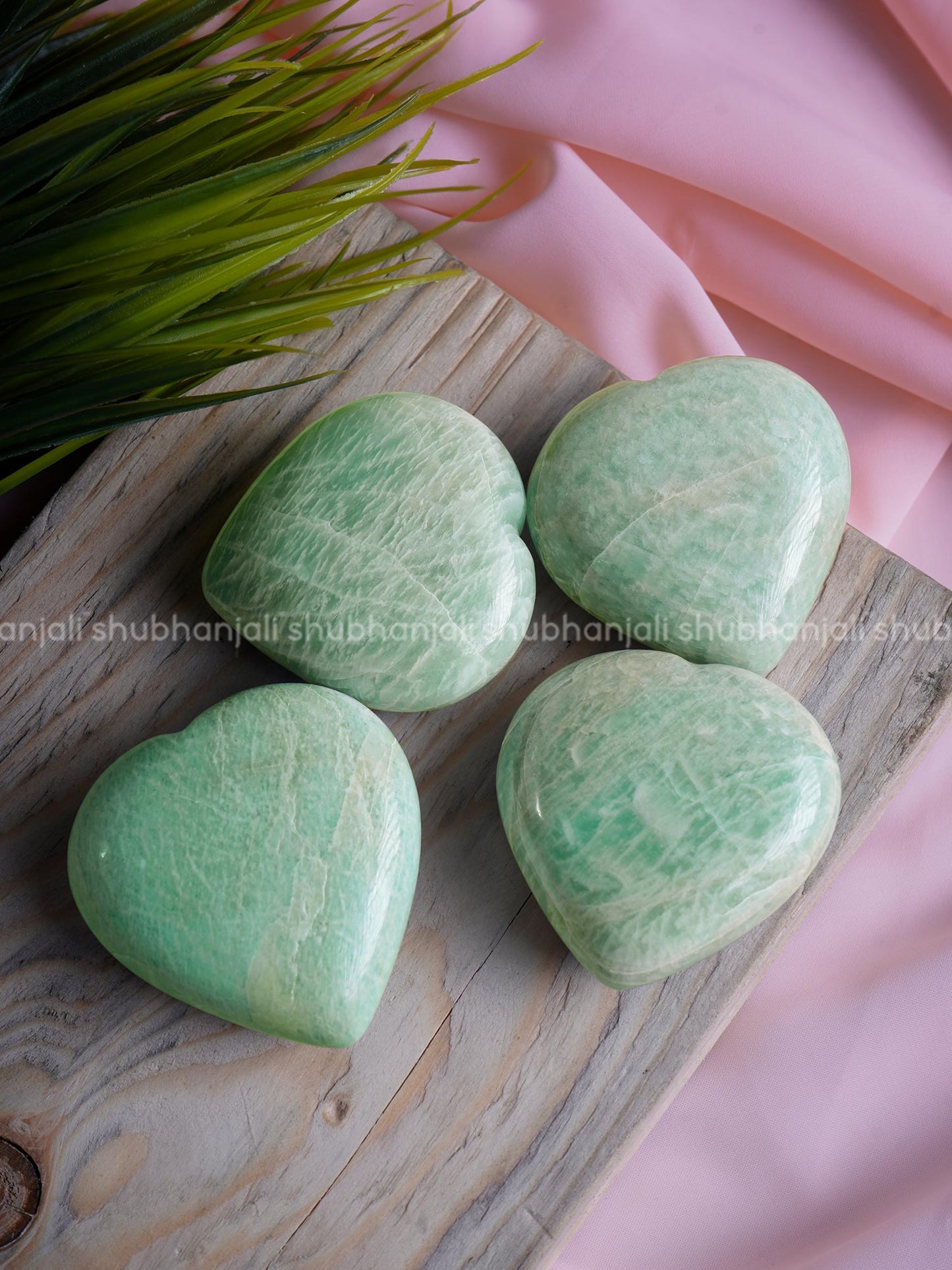 Amazonite Heart Stone