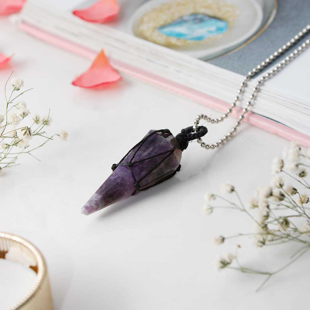 Amethyst Point Pendant Thread