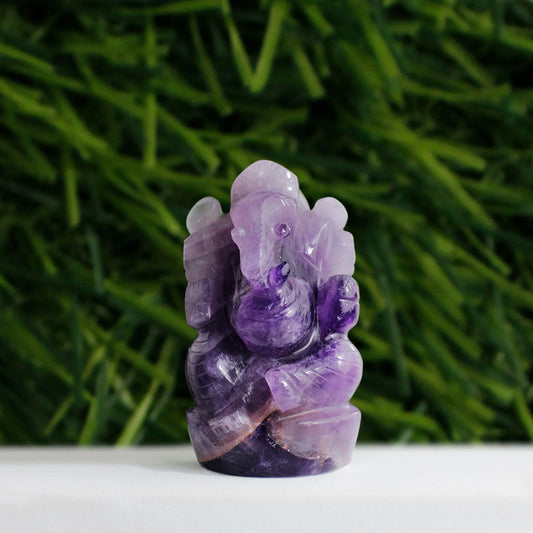 Amethyst Stone Ganesha