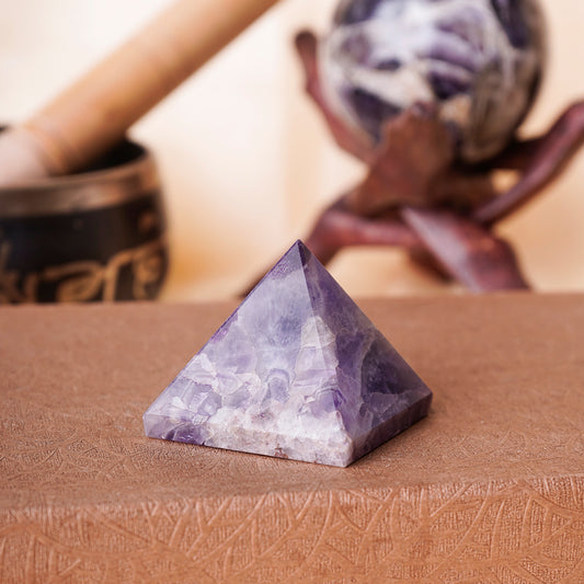 Amethyst Stone Pyramid