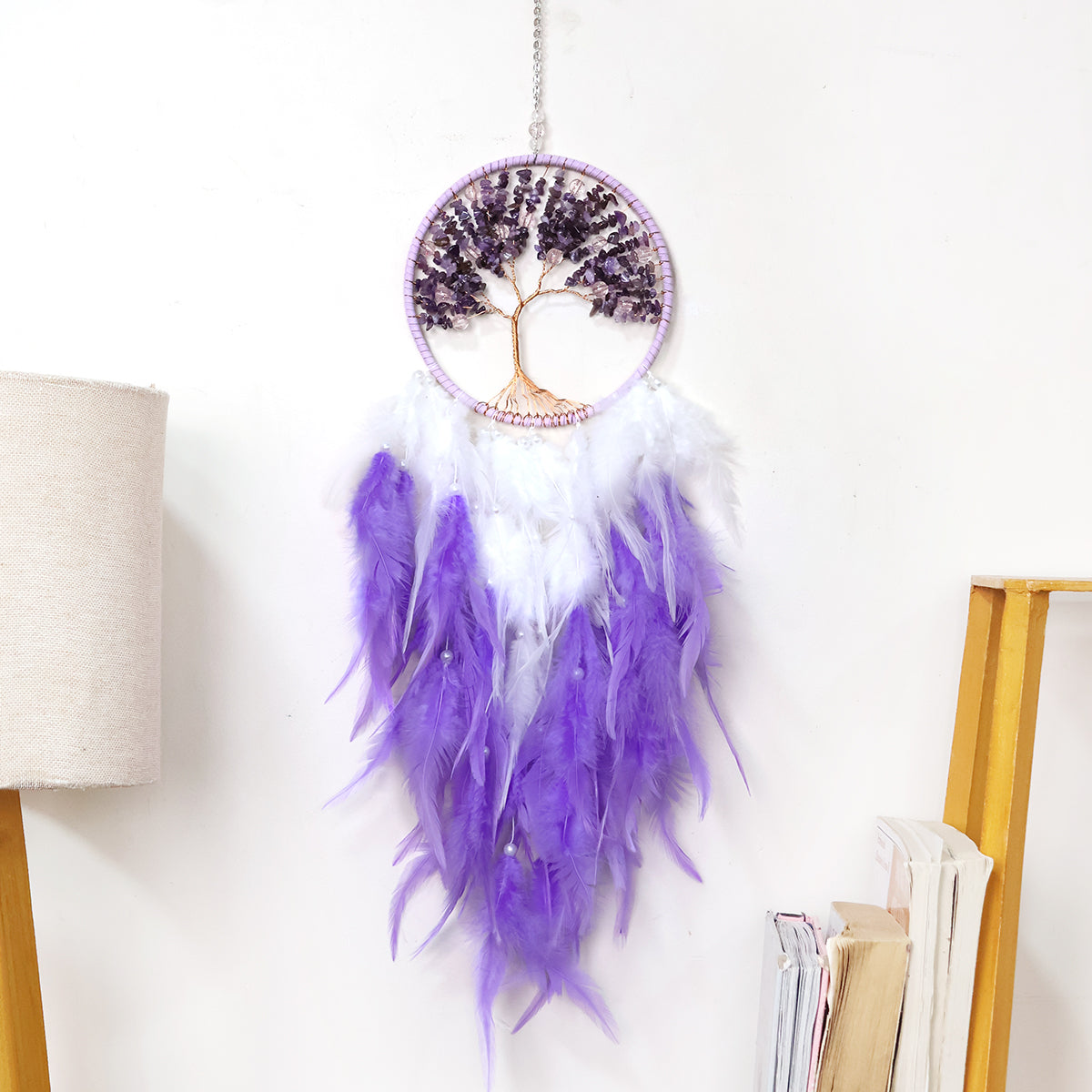 Amethyst Tree Of Life Dream Catcher