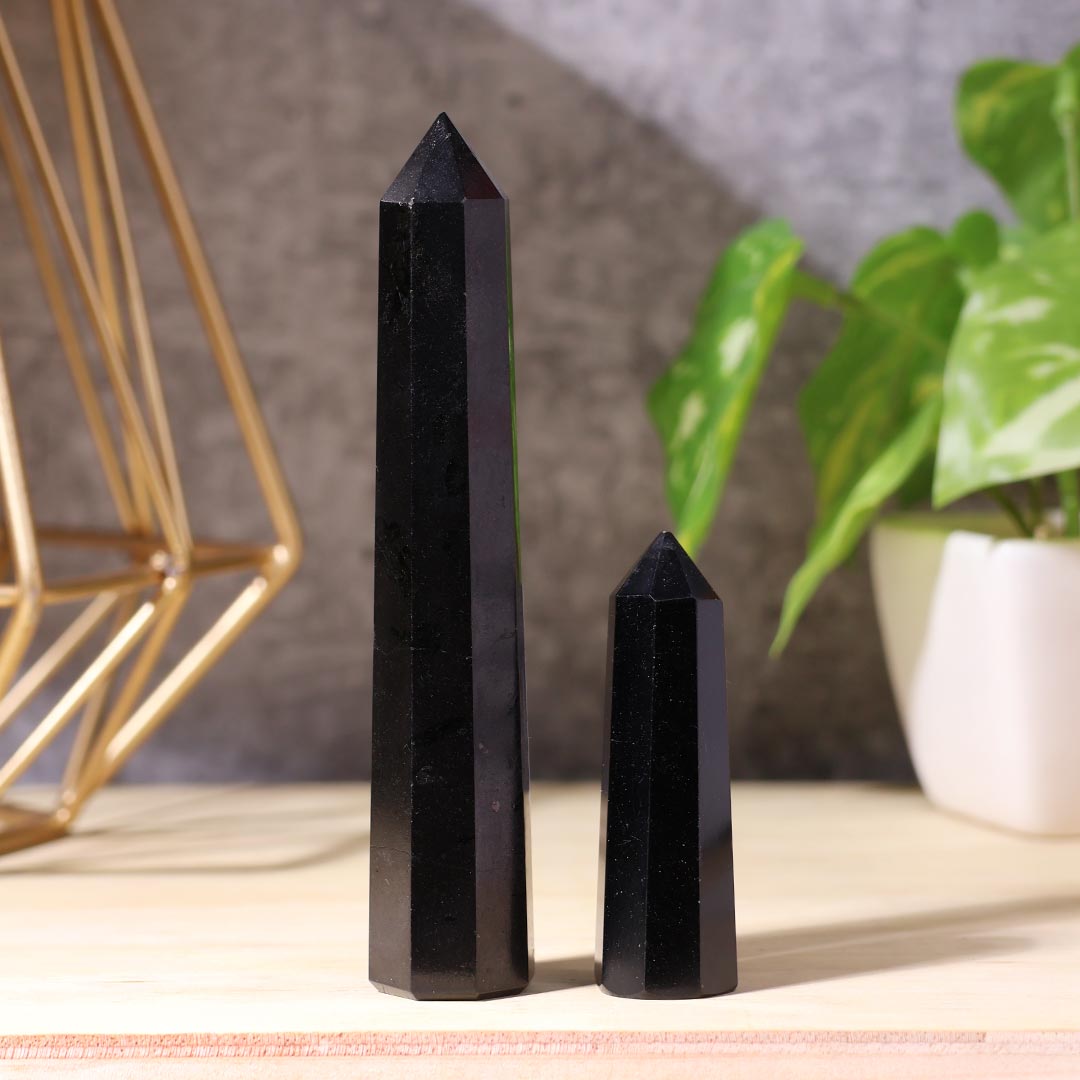 Black Tourmaline Pencil Point