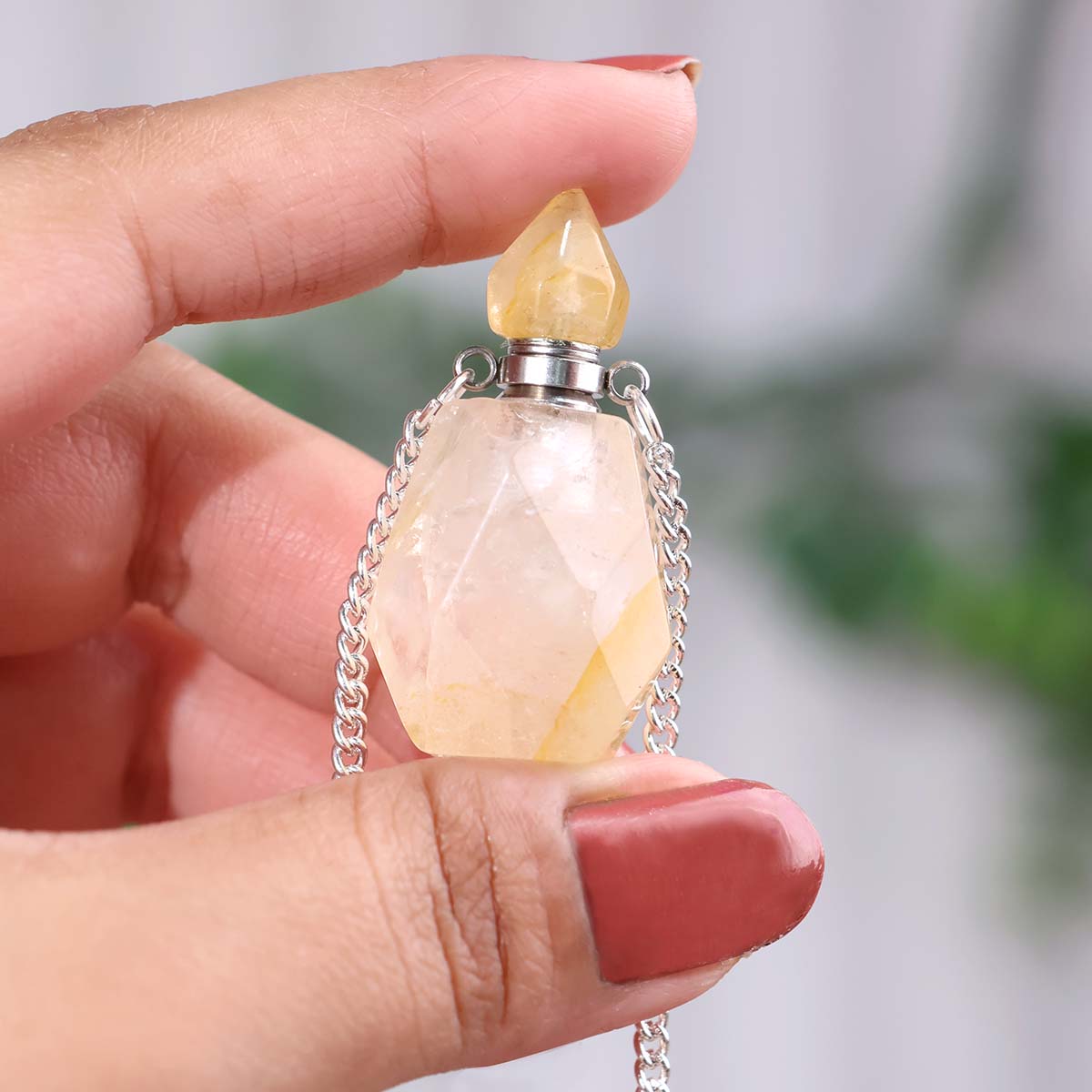 Essential Oil Bottle Pendant