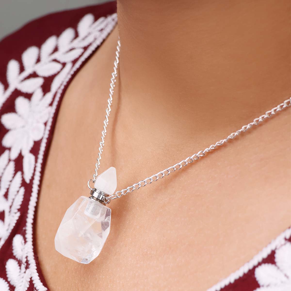 Essential Oil Bottle Pendant