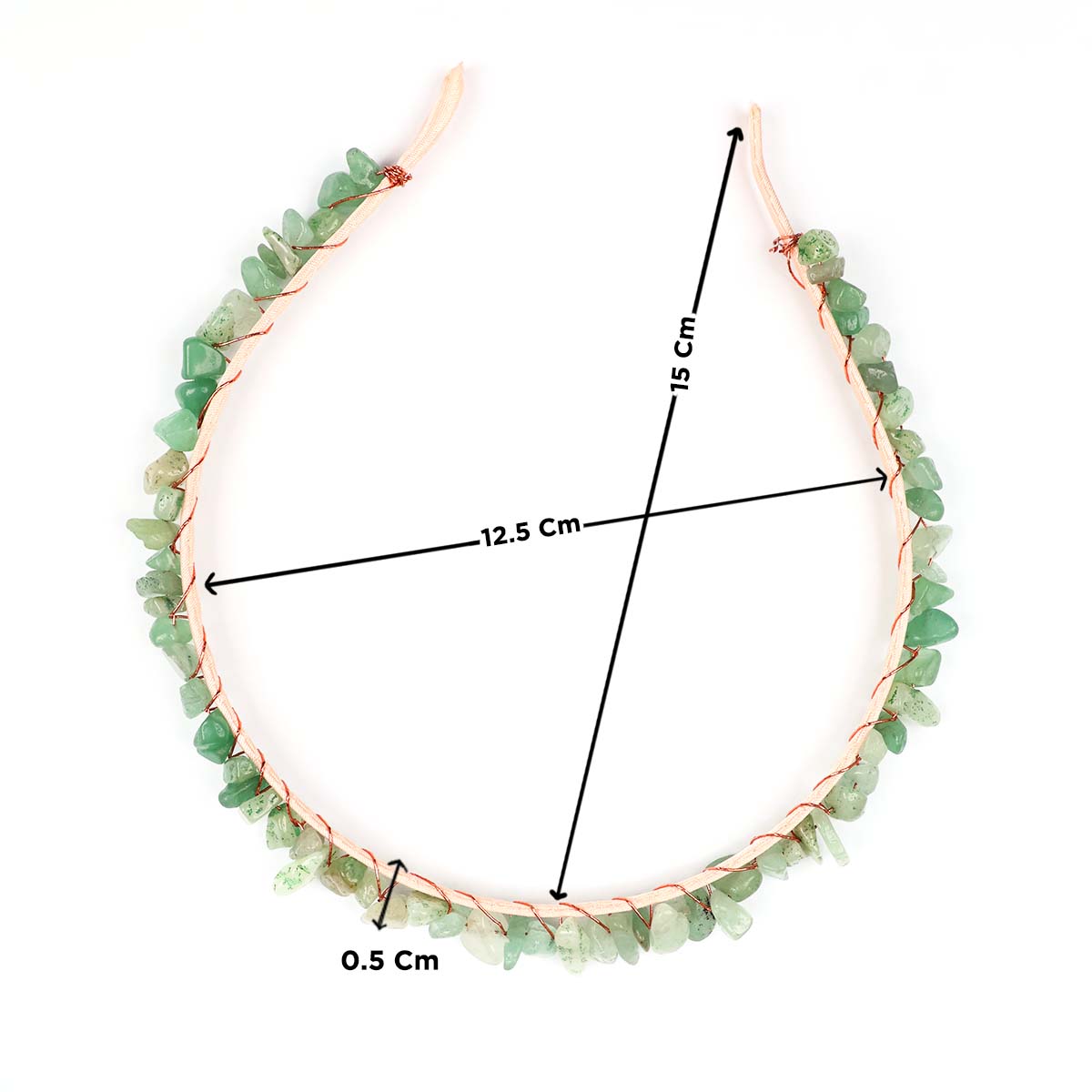 Crystal Chips Hair Hoop Elegant Women Headband