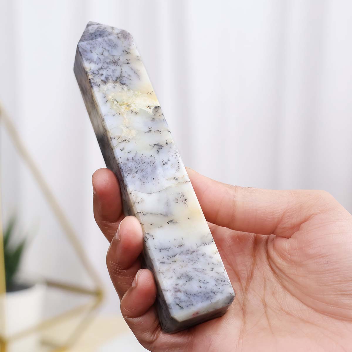 Dendrite Opal Tower Point