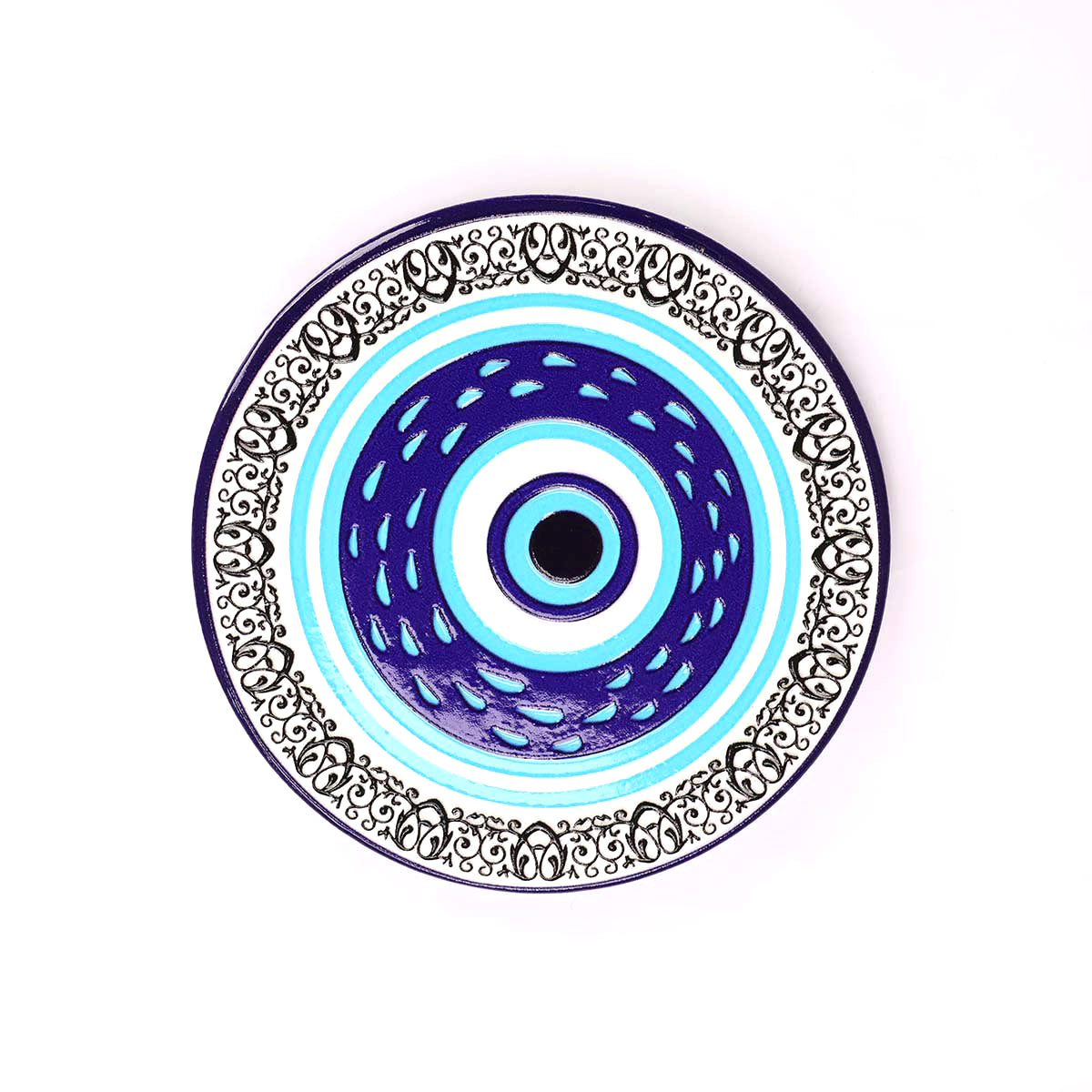 Evil Eye Ceramic Coaster