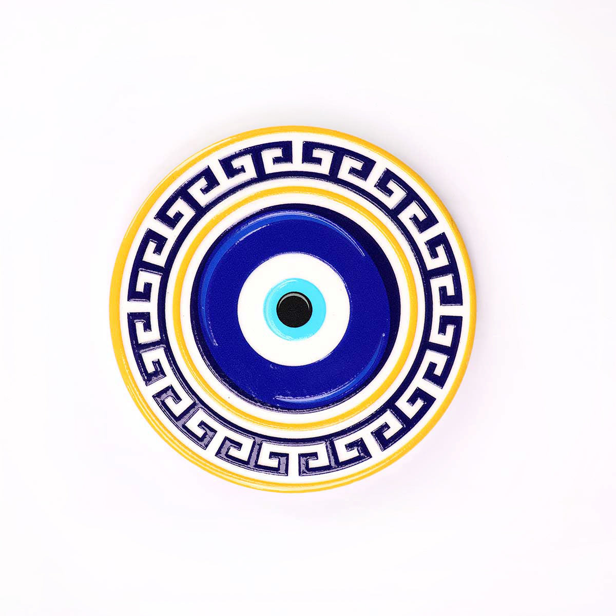 Evil Eye Ceramic Coaster